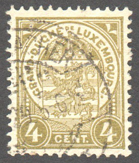 Luxembourg Scott 72 Used - Click Image to Close